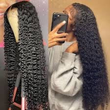 28 inch deep wave wig